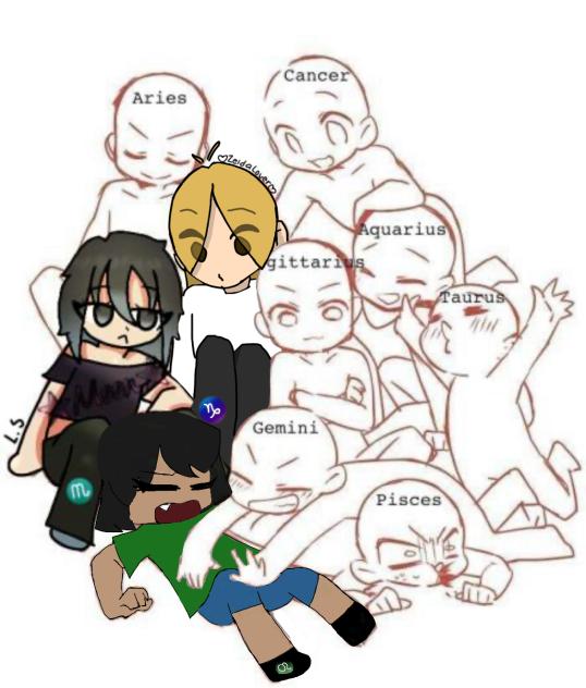 Zodiac sign collab!!