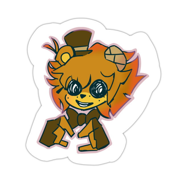 adorable Goldie stiker