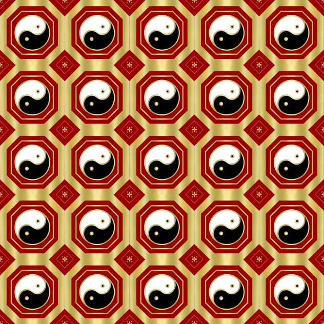 yin yang pattern