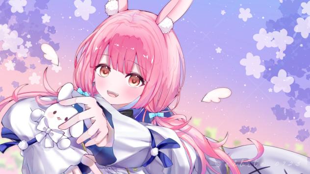 1周年記念イラスト 片恋うさぎ様宛