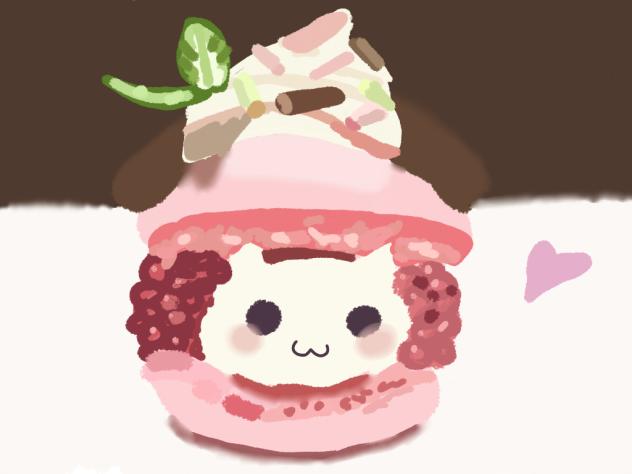 cat macaroon