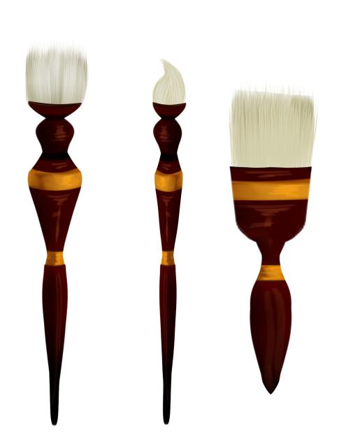 brush made of wood