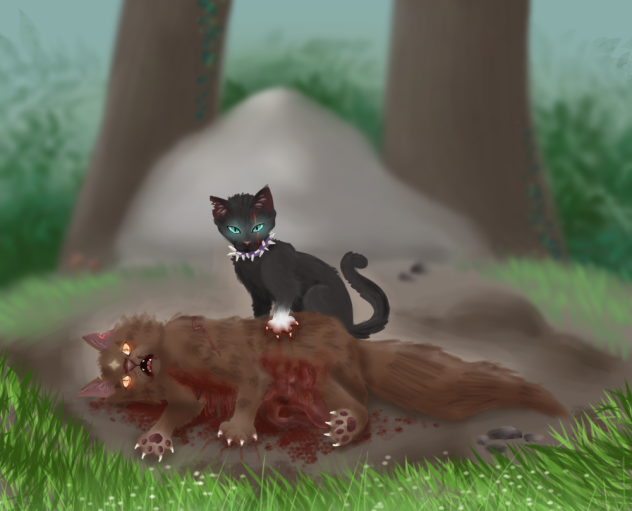 Tigerstar’s death (Gore)