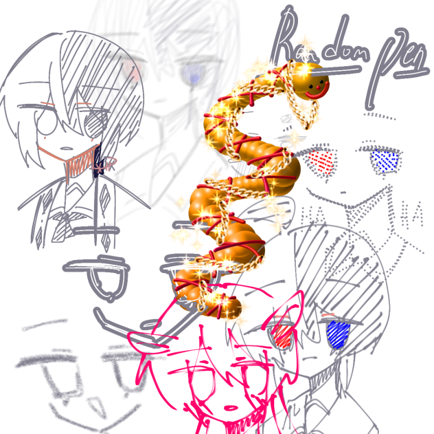 원레 랜덤펜
