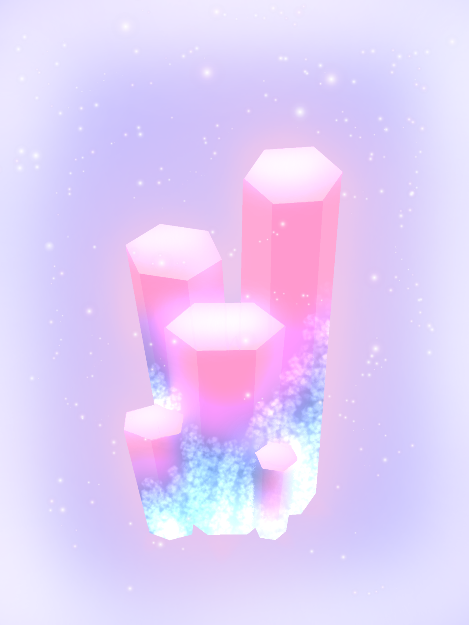 Hexagonal Crystal - ibisPaint