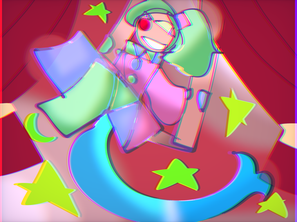 The clown of the circus - ibisPaint