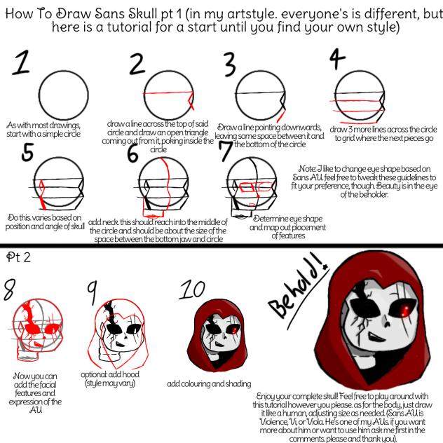 Tutorial to Sans Skull