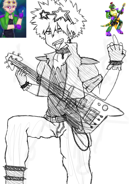 Bakugou Monty WIP