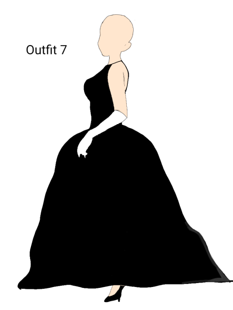 Black dress - ibisPaint
