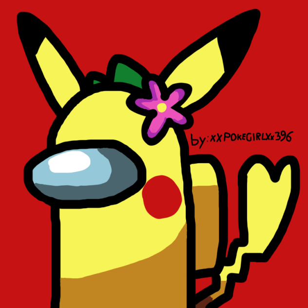 Among Us Pikachu Speedpaint