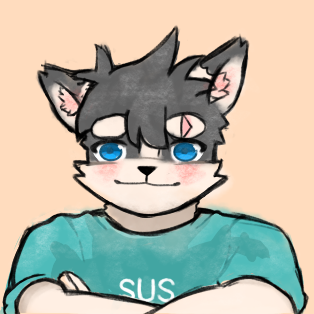 POV A furry is staring at you