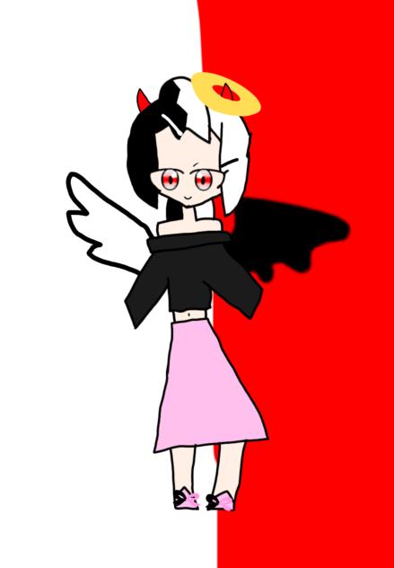 悪魔と天使の合体姉妹妖精