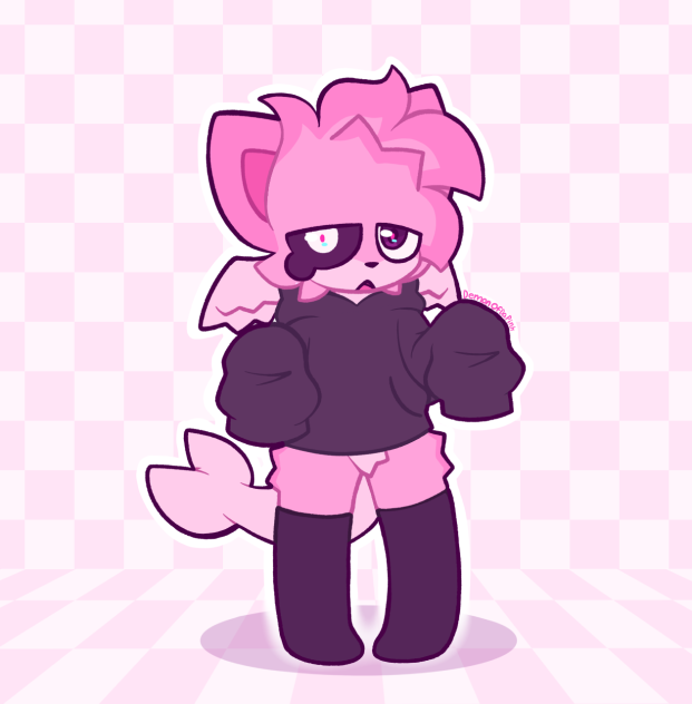 Fluffy but they’re pink