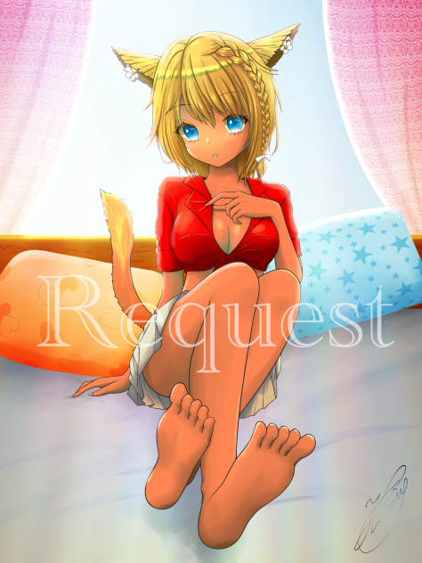 Requestイラスト