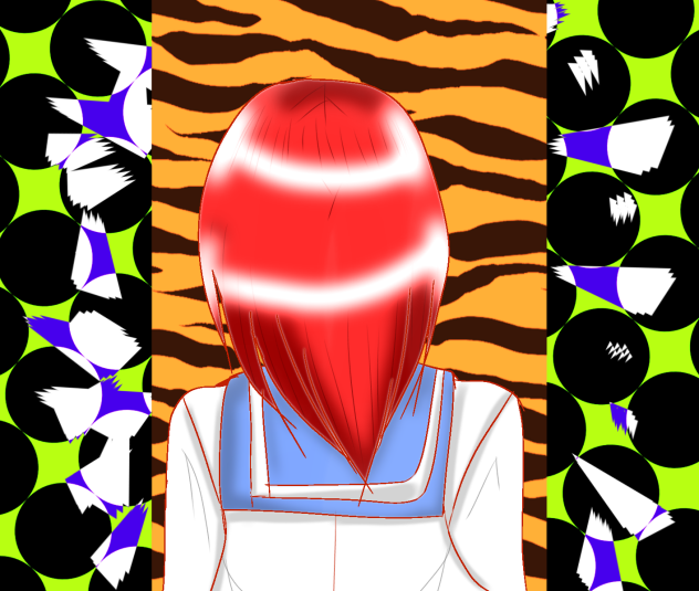 変わった感じを