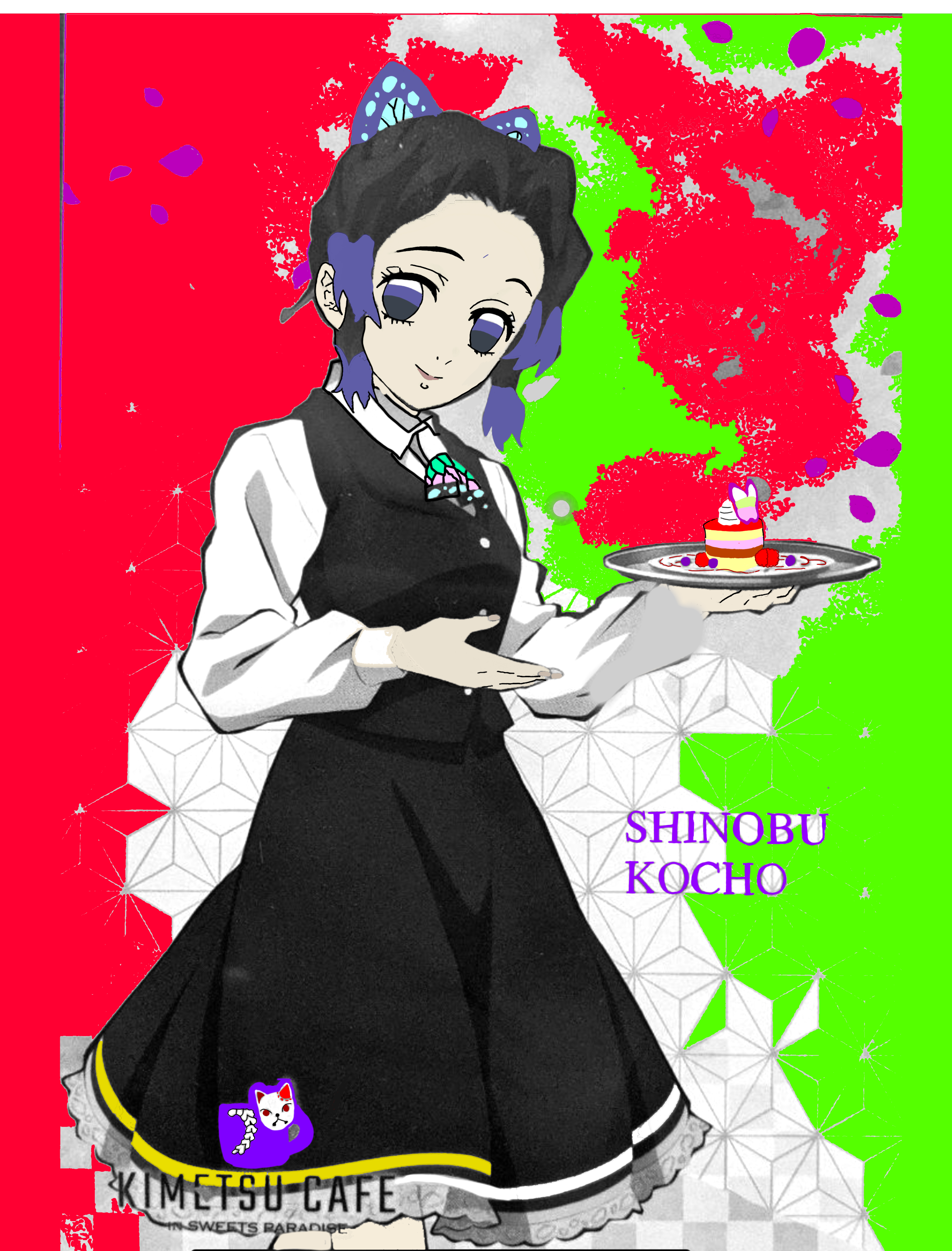 鬼滅の刃_ミニキャンバス 胡蝶しのぶ | 公式グッズ・公式