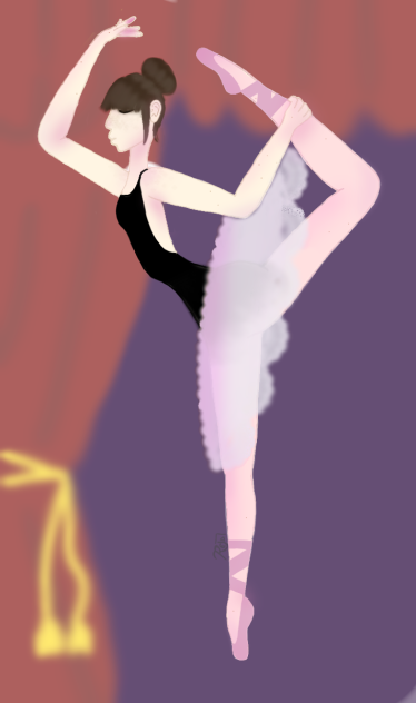 Freshman Ballet project - ibisPaint