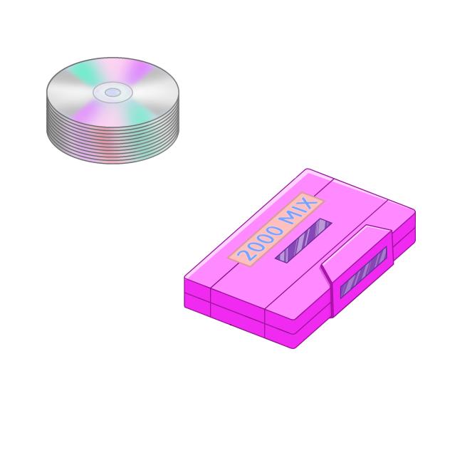 CD and Tape y2k