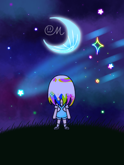 流れ星と代理（サインあり版）