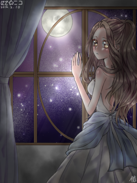 線画借用5🌙夜月🌙