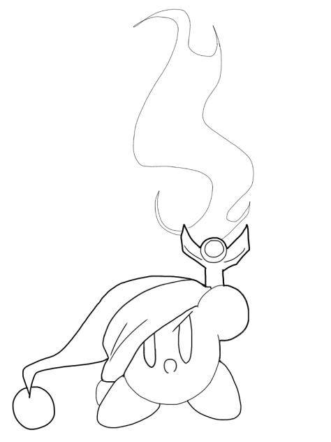 メラーガソード　線画