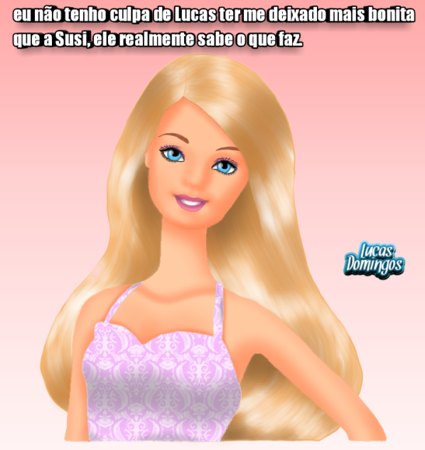 desenho da Barbie