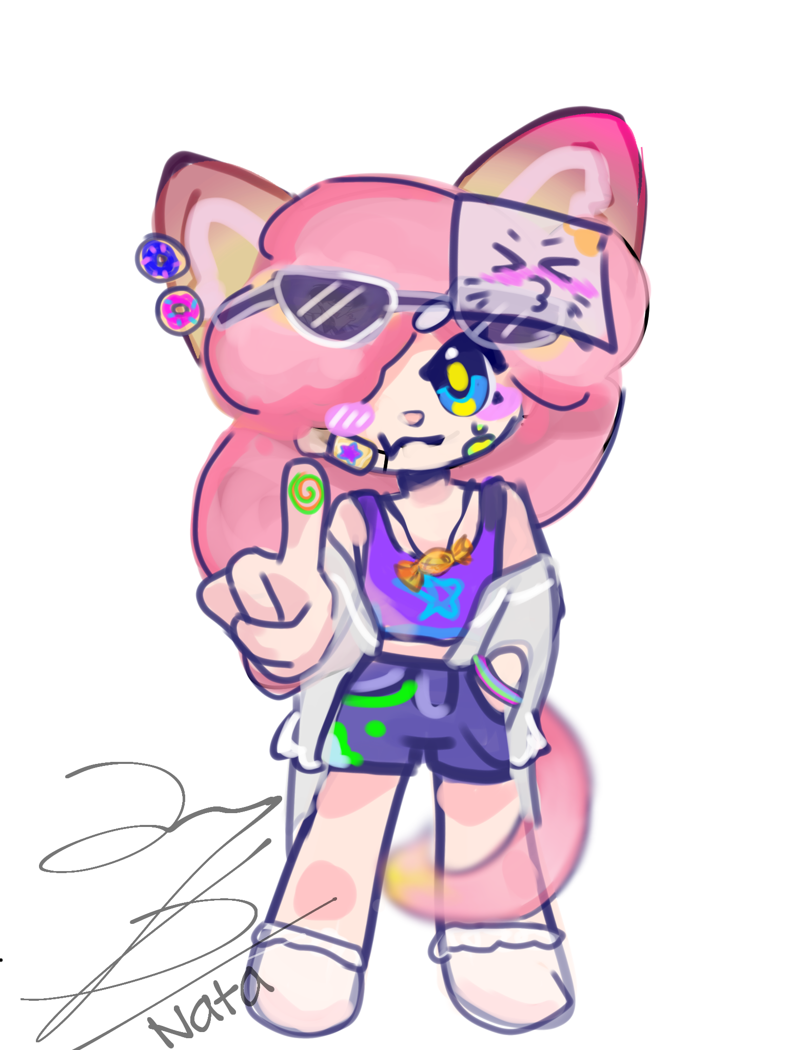 First chibi art - ibisPaint