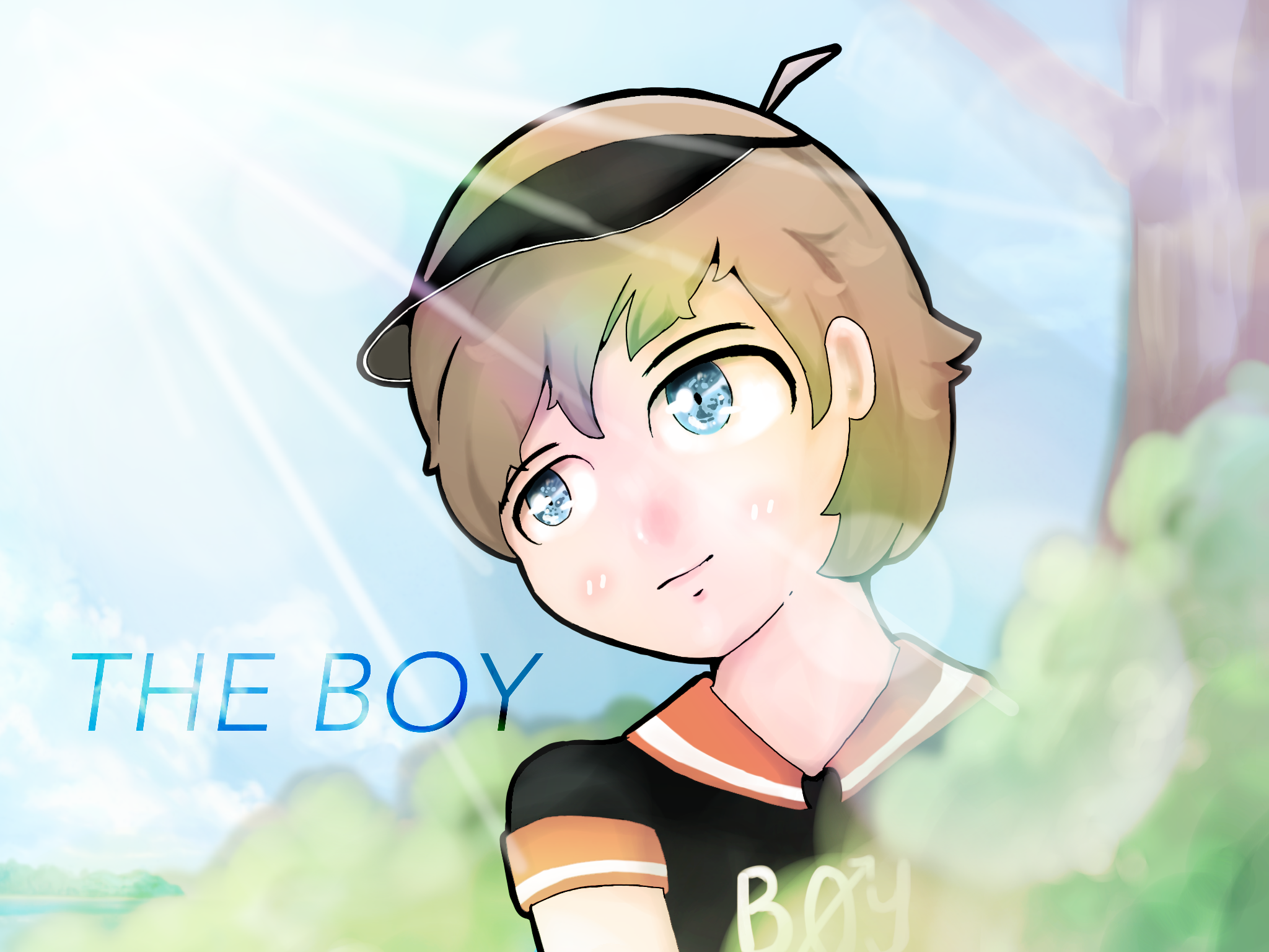 the boy - ibisPaint
