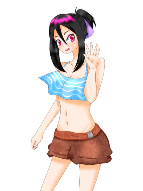 水着桃ちゃん