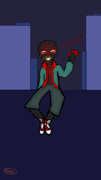 Miles Morales #2 ❤️🖤🕷️🕸️