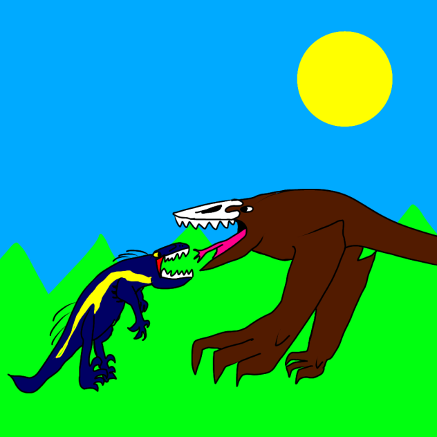 Skull Crawler vs IndoRaptor