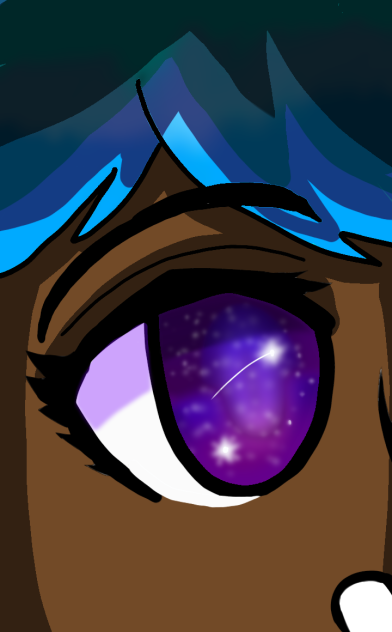 Looking at space - ibisPaint
