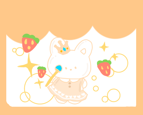 🧡🍓🫧✨