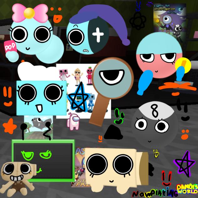 Dandy's world as emojis