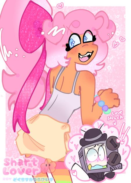 he is simping omg 😨