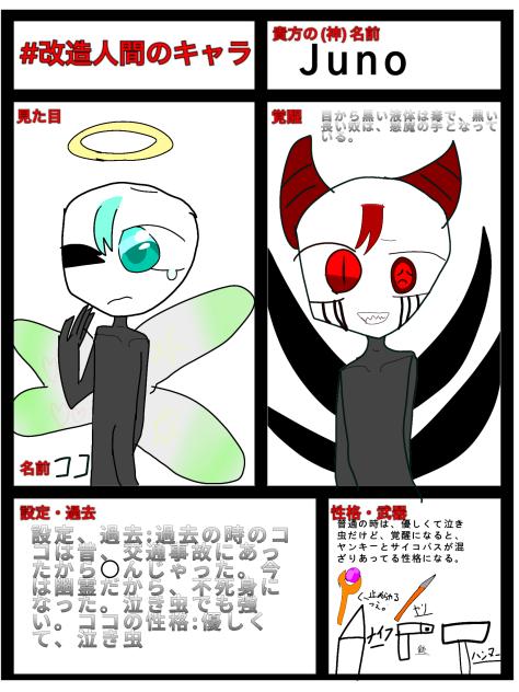 #改造人間のキャラ#キャラ募