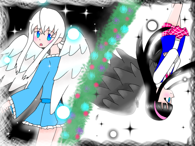 dark and light - ibisPaint