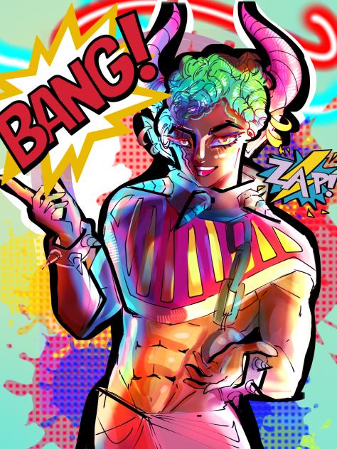 Jacob! (first time drawing a man lol)
