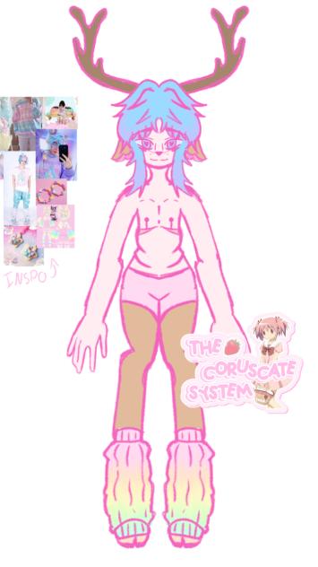 Possible VTuber model concept- scars