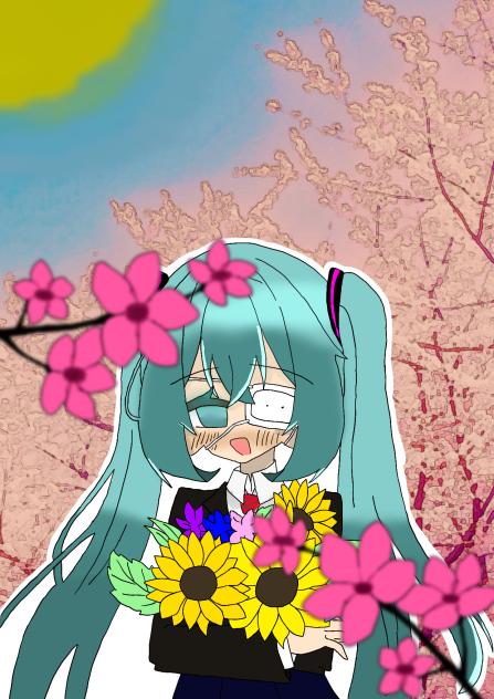 Miku colouring