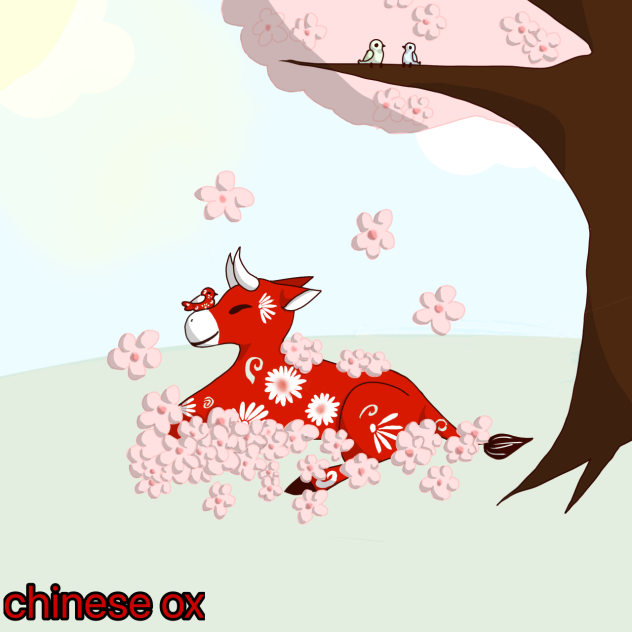 💮Chinese ox🐂