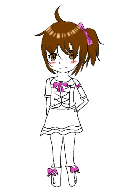 a random lady - ibisPaint