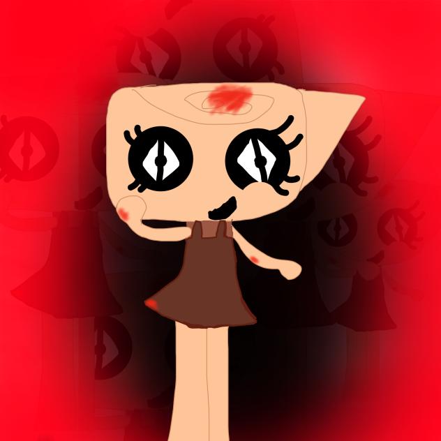 Random ahh bloody eye shelly fanart lol