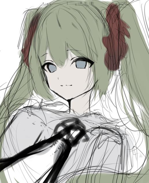 ミクちゃん途中
