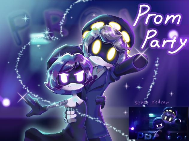 Prom Party [Murder Drones] scene redraw