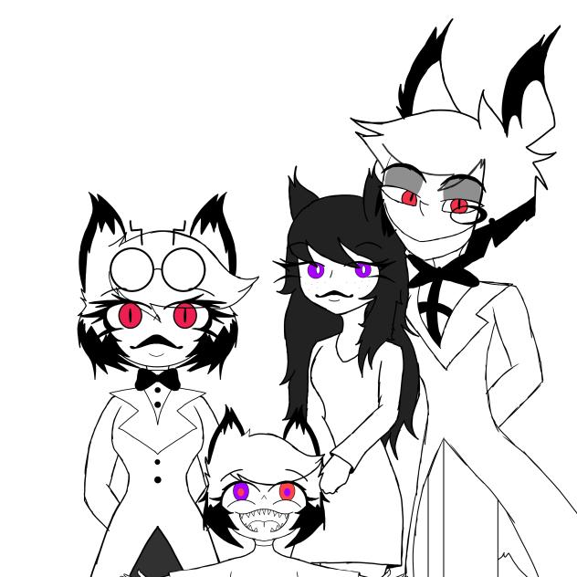 Fan art for AlastorfangirlUwU