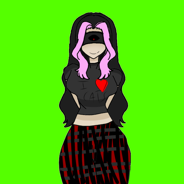 Roblox avatar (eye mask added 4 drawing)