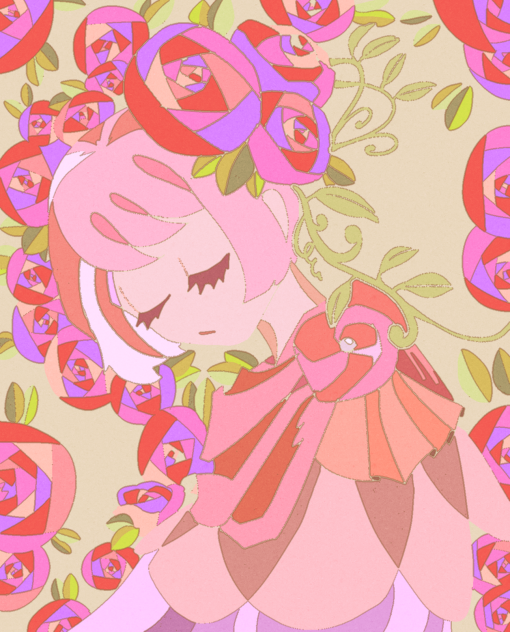 薔薇と乙女