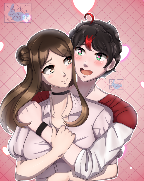 [Art Trade] AmeMax 🥺💕