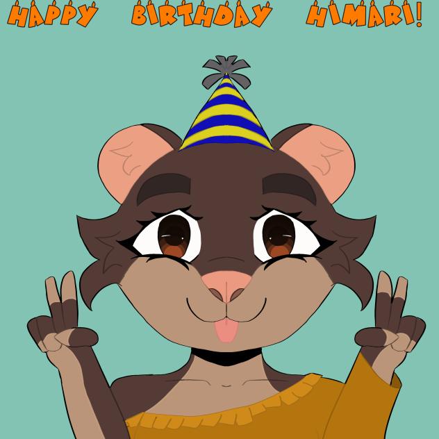HAPPY BIRTHDAY HIMARI!!